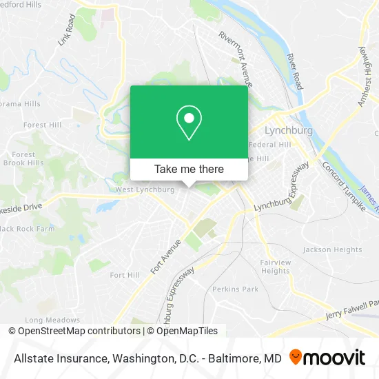 Allstate Insurance map