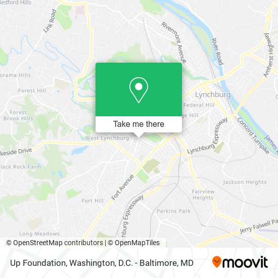 Up Foundation map