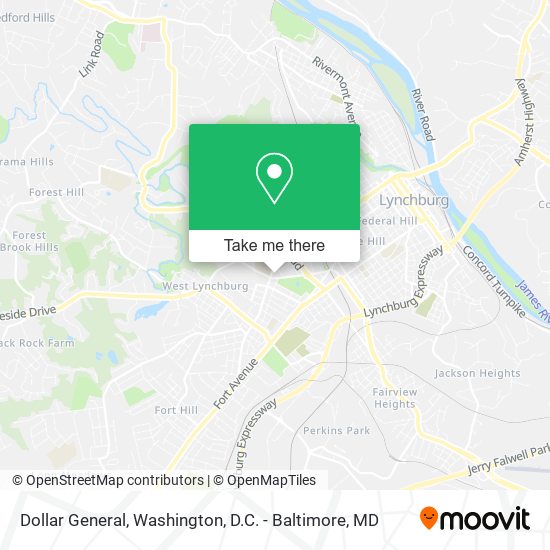 Dollar General map