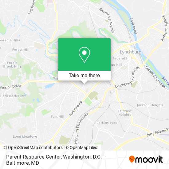 Mapa de Parent Resource Center
