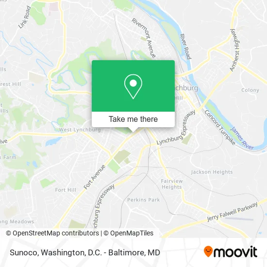 Sunoco map