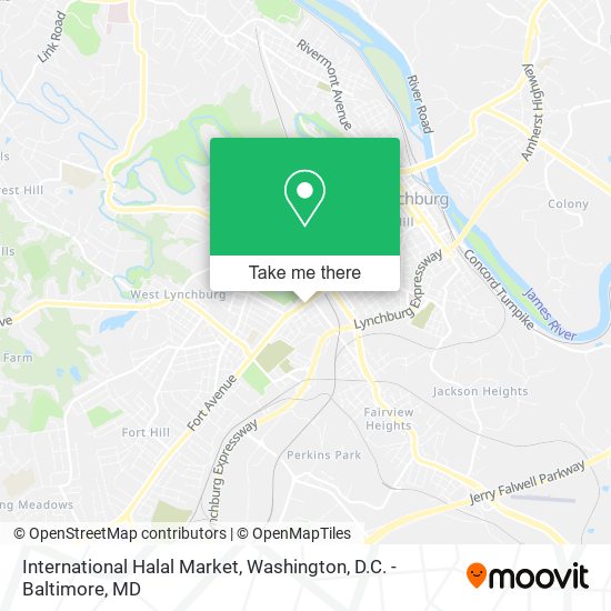 International Halal Market map