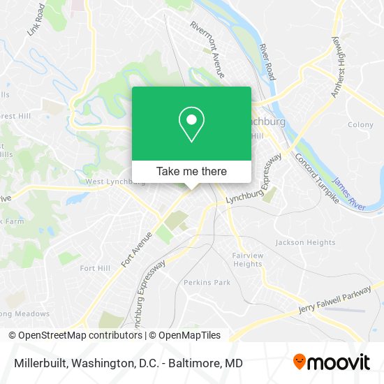 Millerbuilt map