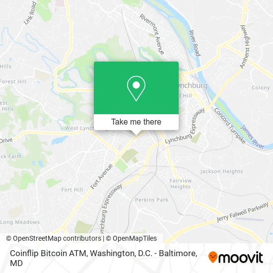 Coinflip Bitcoin ATM map