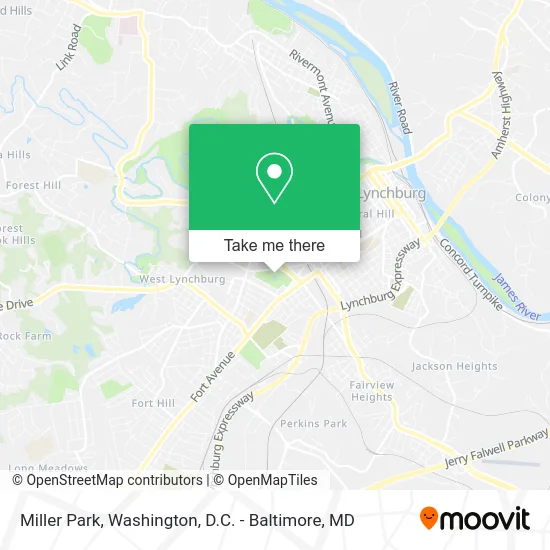 Miller Park map