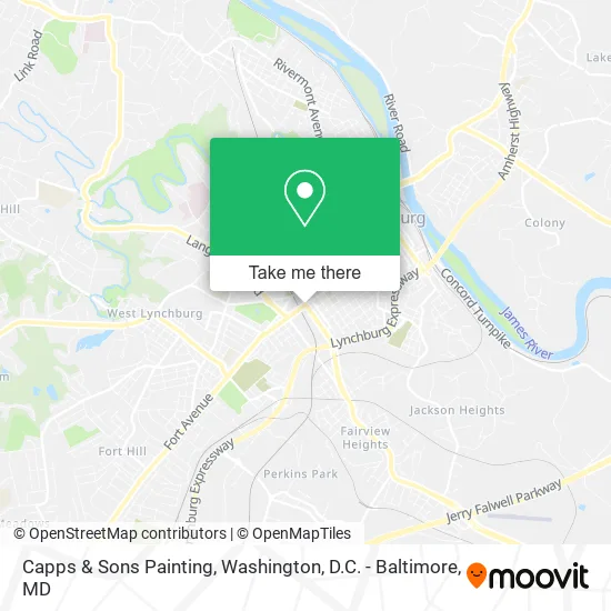 Capps & Sons Painting map