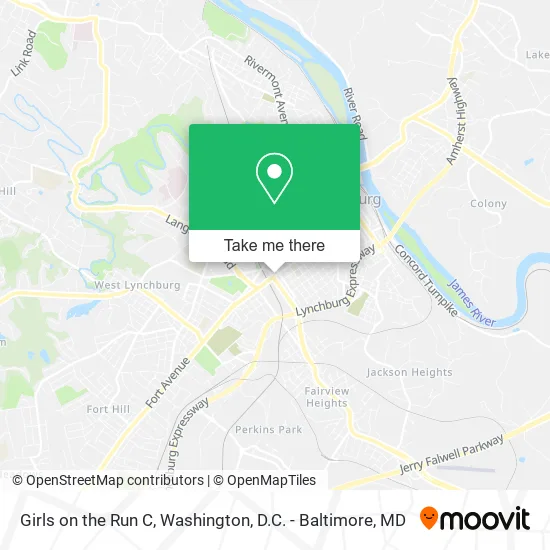 Girls on the Run C map