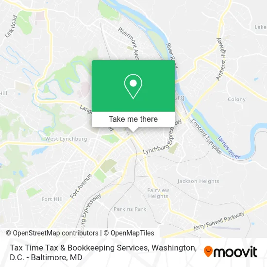 Tax Time Tax & Bookkeeping Services map