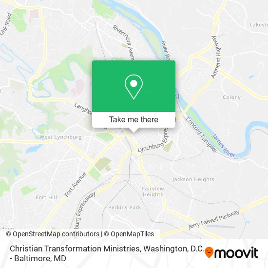 Christian Transformation Ministries map