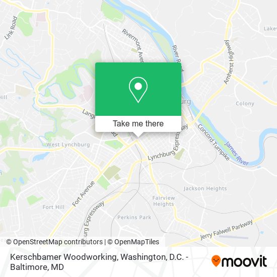 Mapa de Kerschbamer Woodworking
