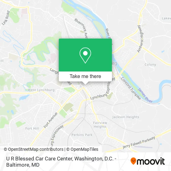 Mapa de U R Blessed Car Care Center