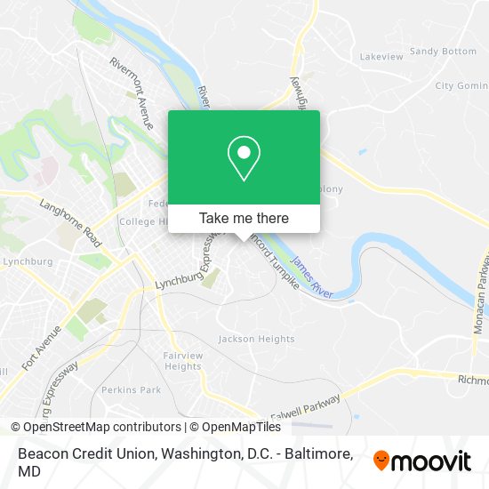 Beacon Credit Union map