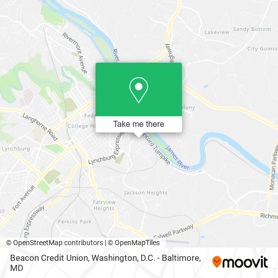 Beacon Credit Union map
