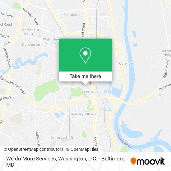 We do More Services map