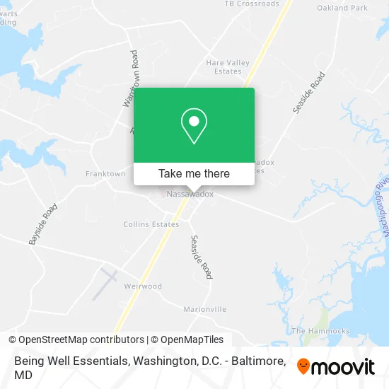 Being Well Essentials map