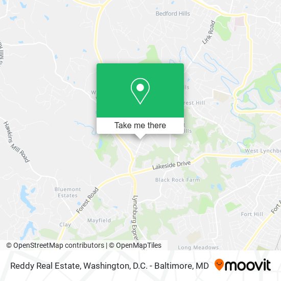 Reddy Real Estate map