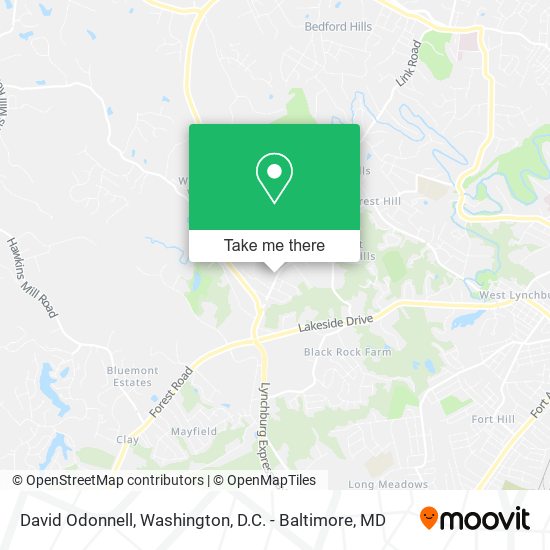 David Odonnell map