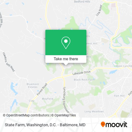 Mapa de State Farm