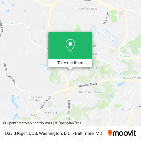 David Kiger, DDS map