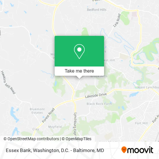 Mapa de Essex Bank