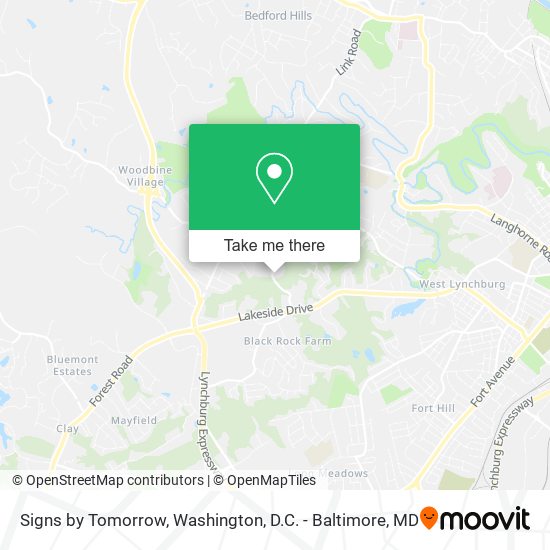 Signs by Tomorrow map