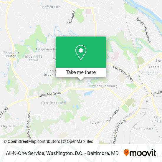 All-N-One Service map