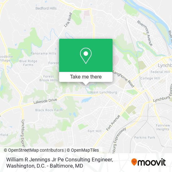 William R Jennings Jr Pe Consulting Engineer map