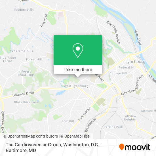 The Cardiovascular Group map