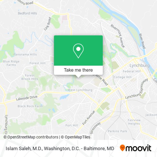 Islam Saleh, M.D. map