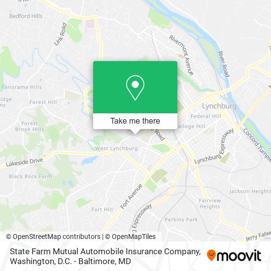 Mapa de State Farm Mutual Automobile Insurance Company
