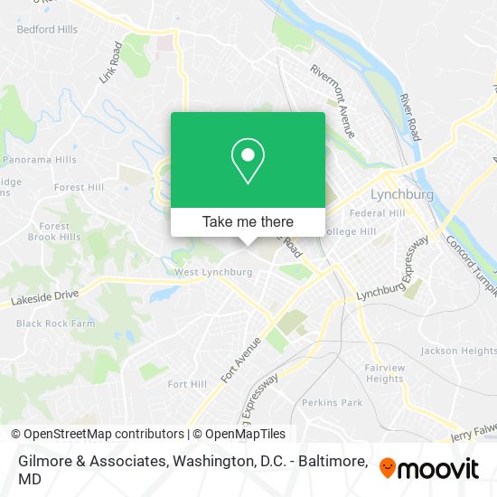 Gilmore & Associates map