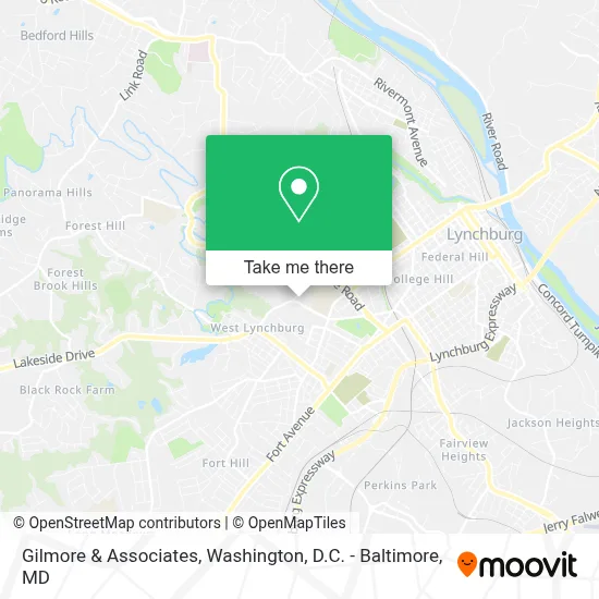 Gilmore & Associates map