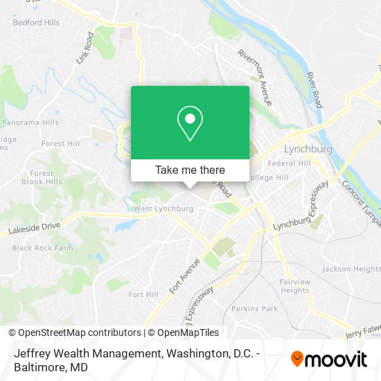 Mapa de Jeffrey Wealth Management
