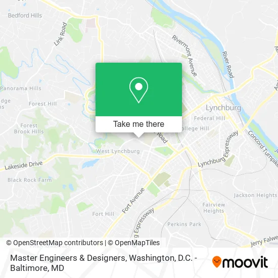Master Engineers & Designers map