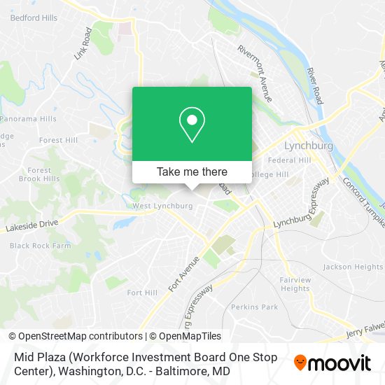 Mid Plaza (Workforce Investment Board One Stop Center) map