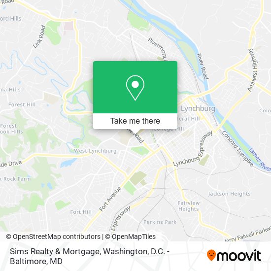 Mapa de Sims Realty & Mortgage