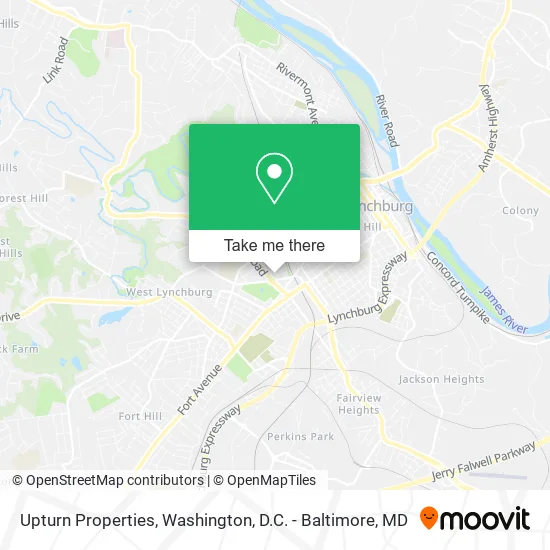 Mapa de Upturn Properties