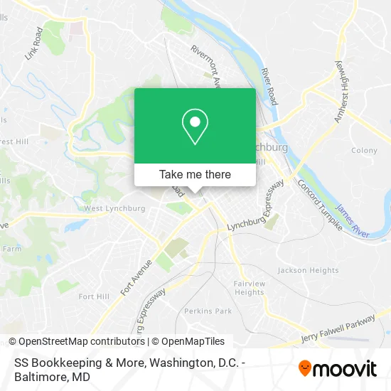 Mapa de SS Bookkeeping & More