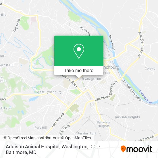 Addison Animal Hospital map