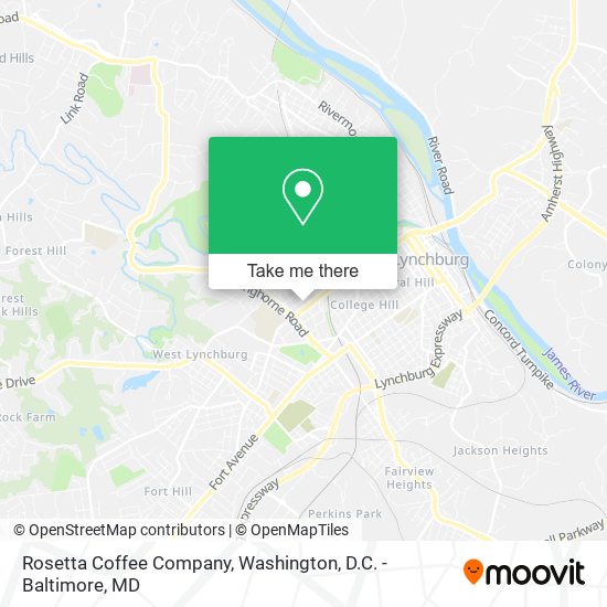 Rosetta Coffee Company map