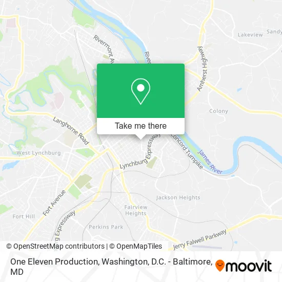 Mapa de One Eleven Production