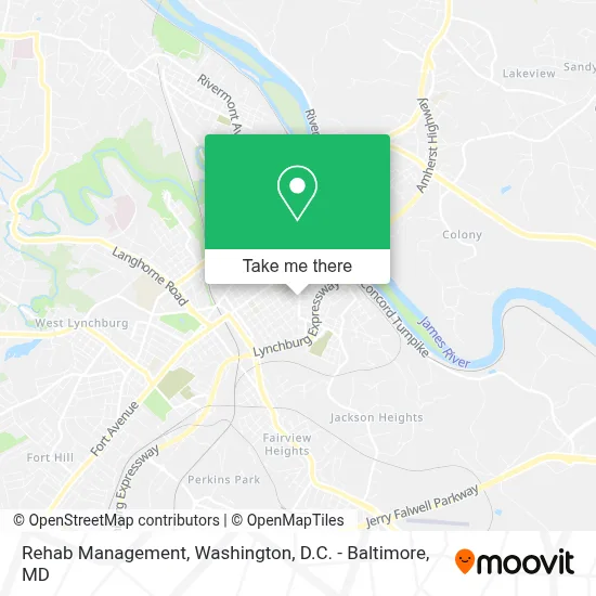 Rehab Management map