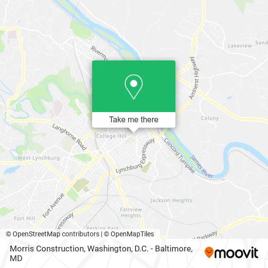 Mapa de Morris Construction