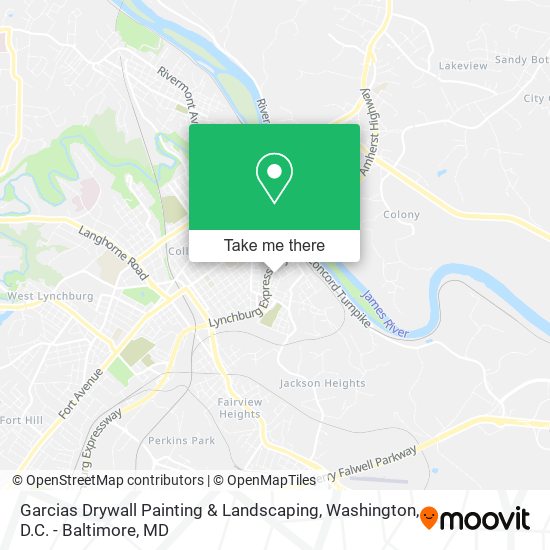 Garcias Drywall Painting & Landscaping map