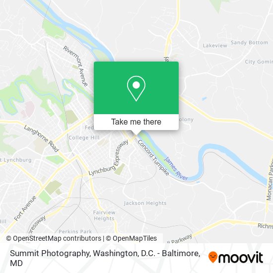 Summit Photography map