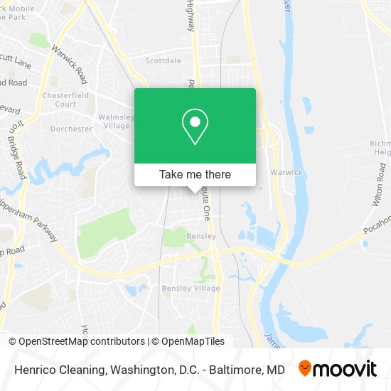 Henrico Cleaning map