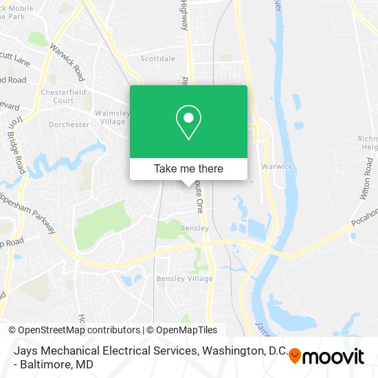 Jays Mechanical Electrical Services map