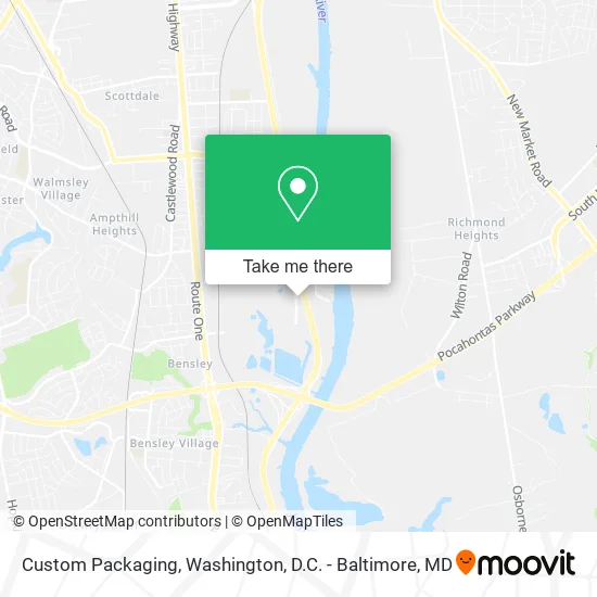 Custom Packaging map