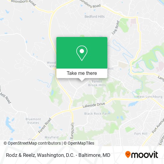 Rodz & Reelz map