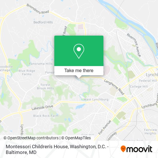 Mapa de Montessori Children's House